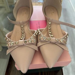 Kate Spade Rock studed Flats